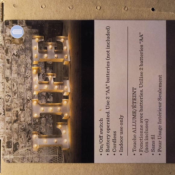 Light up letter "R" by Darice, NIB - Picture 5 of 9